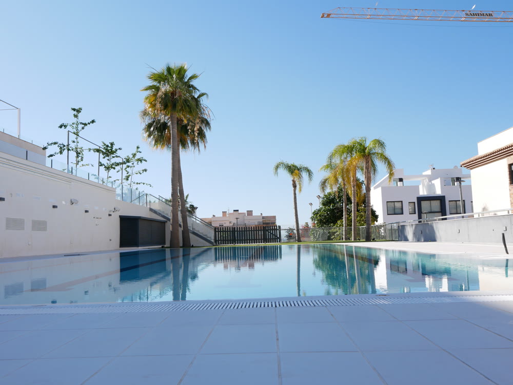 Residence pool area